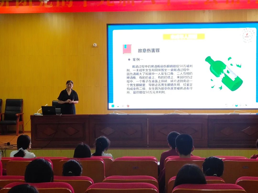 图片[2]-郯城一中开展“小法槌”普法志愿者宣讲活动-郯城一中