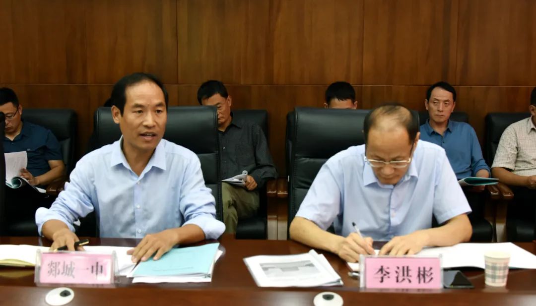 图片[2]-市教育科学研究院莅临郯城一中视导高考备考工作-郯城一中